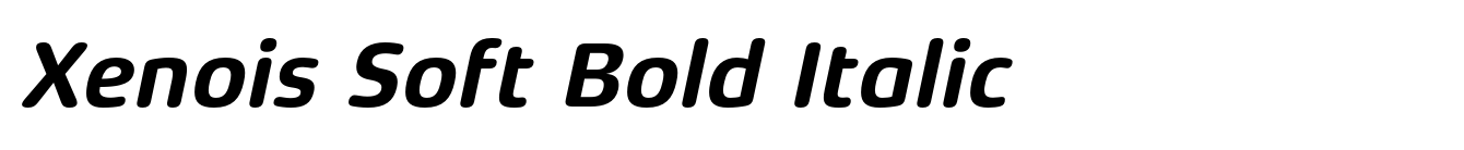 Xenois Soft Bold Italic